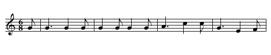 The Wark O' The Weavers - staff notation