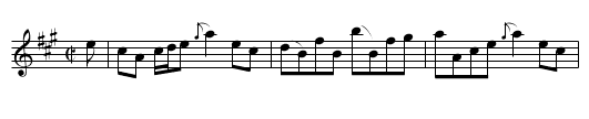 The Waverley Ball (reel) - staff notation