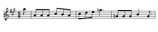 the WEAVER - staff notation