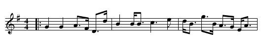 The Weavers of Newly - staff notation