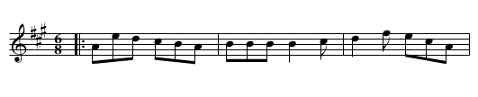 The Wedding Day - staff notation