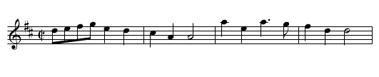 The Wedding Night - staff notation
