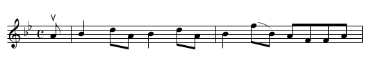 The WEDDING RING - staff notation