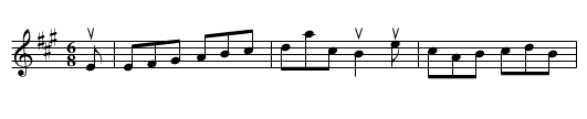 The WEE PICKLE TOW - staff notation