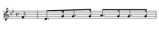 The wee wedding - staff notation