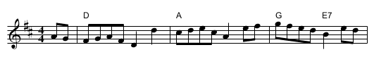 The West End - staff notation
