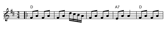 the West Wind - staff notation