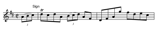 The Wexford Lasses - staff notation