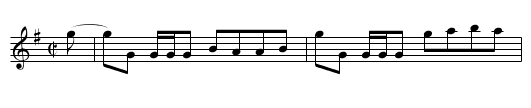 the Whigs of Fife - staff notation
