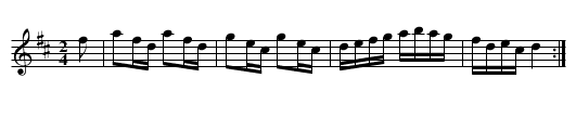 The Whim - staff notation