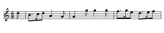 the Whish - staff notation
