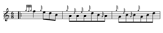 The Whistling Postman  CYMRU - staff notation