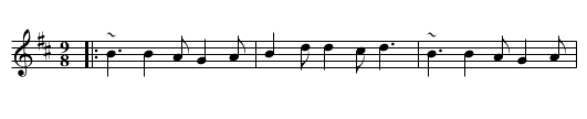 The Whistling Thief - staff notation
