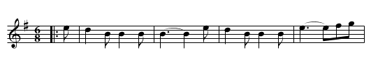 The Whistling Thief - staff notation
