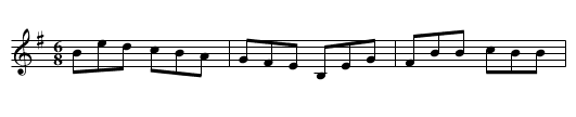 The White Petticoat - staff notation