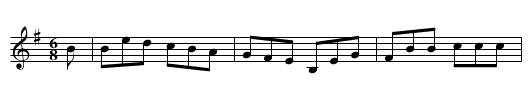 The White Petticoat - staff notation