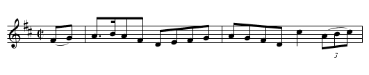 The Wicklow Hornpipe          1579 - staff notation