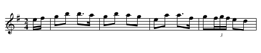 The Wild Goose on the Ocean - staff notation