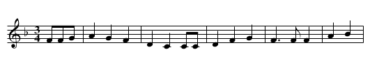 The Wild Irish Boy - staff notation
