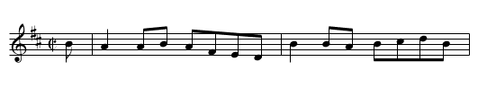 The Wind That Shakes The Barley - staff notation