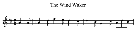 The Wind Waker - staff notation