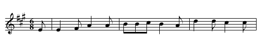 the WINNOWING SHEET - staff notation