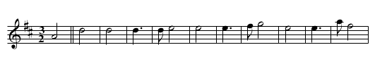 The Woeful Lover - staff notation