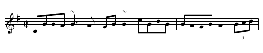 The Woman of the House - staff notation