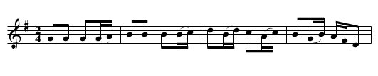 the Wonder - staff notation