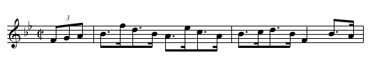 the WONDER - staff notation