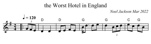 the Worst Hotel in England - staff notation