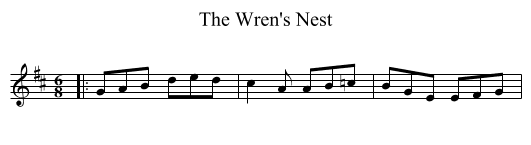 The Wren's Nest - staff notation