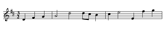 THE YELLOW JOAK - staff notation