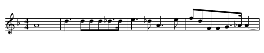 THE YOUNG POSTILLION - staff notation