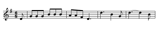 There was an Old Farmer - staff notation