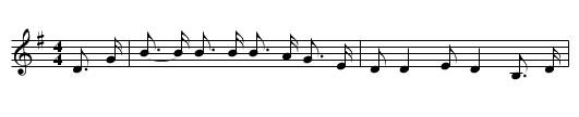 There'll Be a Hot Time - staff notation