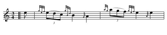 These Are My Mountains - staff notation