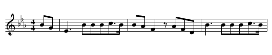 THEUERSTER DU BRICHST DEN SCHWUR DER TREUE - staff notation