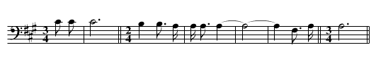 They Move With a Purpose - staff notation