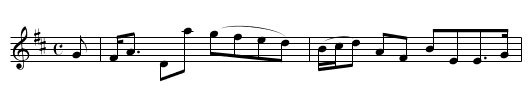 This is not my ain House - staff notation