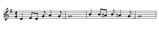 This Little Light of Mine - staff notation