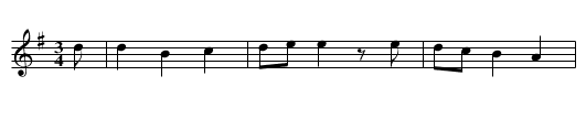 Tho' Prudence May Press Me (Duett XII) - staff notation