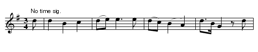 Tho' Prudence may press me. WCl.47 - staff notation