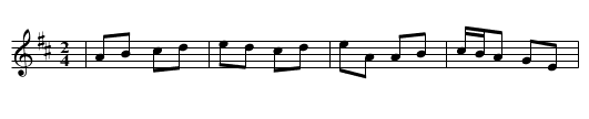 Thomas McQuinn's Polka - staff notation