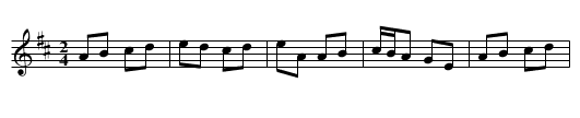 Thomas McQuinn's Polka - staff notation
