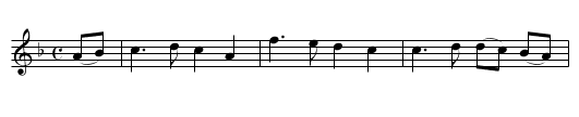 Thou Bonnie Wood o' Craigielea - staff notation