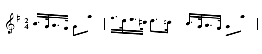 Three Camps, or Points of War - staff notation
