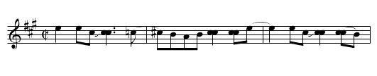 Three Forks of Cheat - staff notation