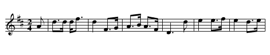 Three Jolly Huntsmen - staff notation