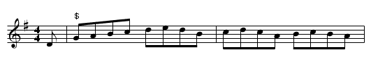 Three Jolly Sheepskins - staff notation